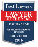 Personal Injury Litigation - Defendants, Fort Lauderdale (2016) Personal Injury Litigation - Defendants, Fort Lauderdale (2016)