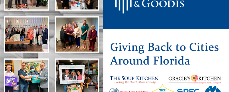Giving Back to Cities Around Florida