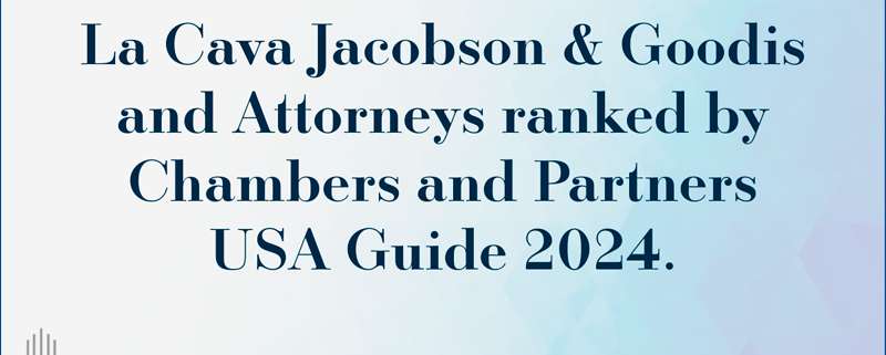 La Cava Jacobson & Goodis and Attorneys Ranked by Chambers and Partners USA Guide 2024