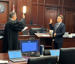 Robert Saavedra Swearing In