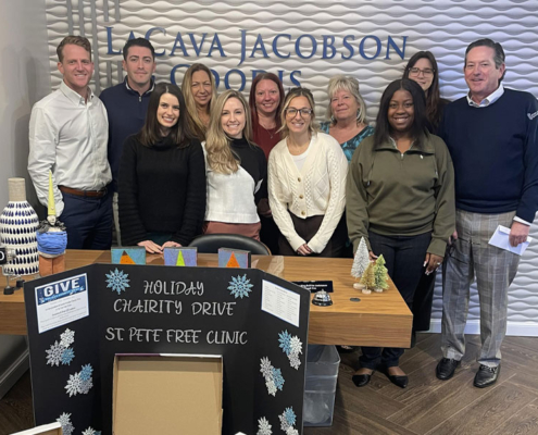 La Cava Jacobson & Goodis Donating During the Holidays and Making a Difference