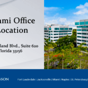 Our Miami Office New Location