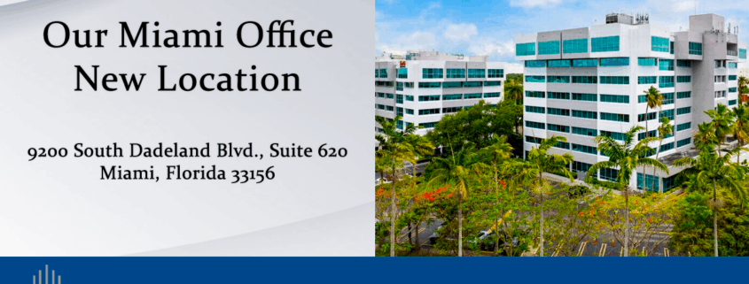 Our Miami Office New Location