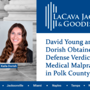 David Young and Kaila Dorish Obtained a Defense Verdict in a Medical Malpractice Case in Polk County