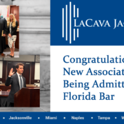Congratulations to our New Associates on Being Admitted to the Florida Bar